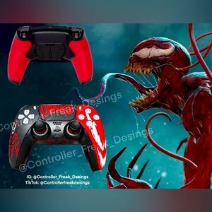 PS5 CARNAGE CUSTOM CONTROLLER / SCUFF STYLE | 4 EXTREME-RATE MAPPABLE PADDLE…